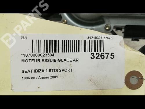 Rear wiper motor SEAT IBIZA II (6K1) 1.9 TDI | BP9592822M102 