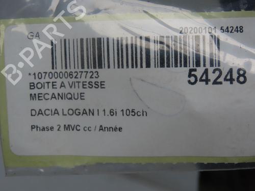 Gearkasse DACIA LOGAN MCV (KS_) 1.6 16V Hi-Flex (105 hp) 29128759