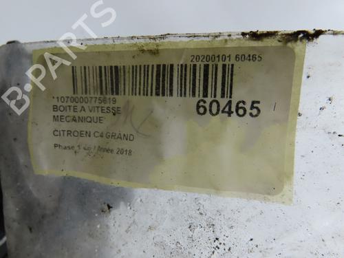 Used Gearbox Gearbox CITROËN C4 Grand Picasso II (DA_, DE_) 2.0 BlueHDi 150 (150 hp) 39937949 39937949