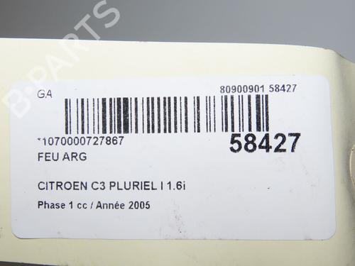 Left taillight CITROËN C3 Pluriel (HB_) 1.6 | BP36444508C34 - Image 5