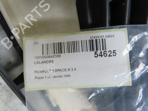 Grill RENAULT ESPACE III (JE0_) 2.0 (JE0A) (114 hp) 28968275