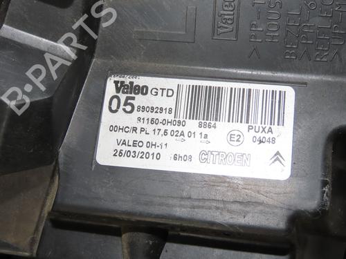 Left headlight CITROËN C1 (PM_, PN_) 1.0 | BP31912198C28