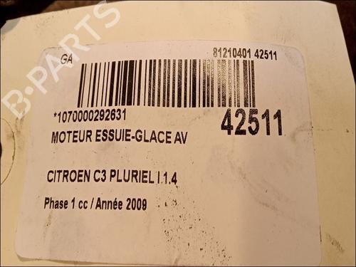 Front wiper motor CITROËN C3 Pluriel (HB_) 1.4 HDi | BP9615714M29