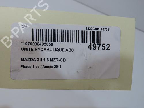 ABS pump MAZDA 3 (BL) 1.6 MZ-CD (BL14) | BP33444892M43 - Image 8
