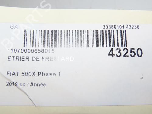 Right rear brake caliper FIAT 500X (334_) 1.3 (334.AXR11) | BP29441693M106 