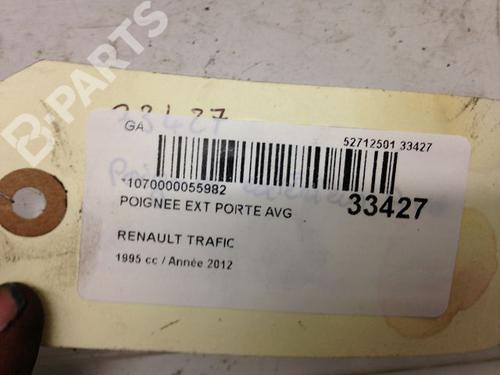 Front left exterior door handle RENAULT TRAFIC II Bus (JL) 2.0 dCi 115 (JL00, JL01, JL0H, JL0M, JL0U) | BP9594518C128 