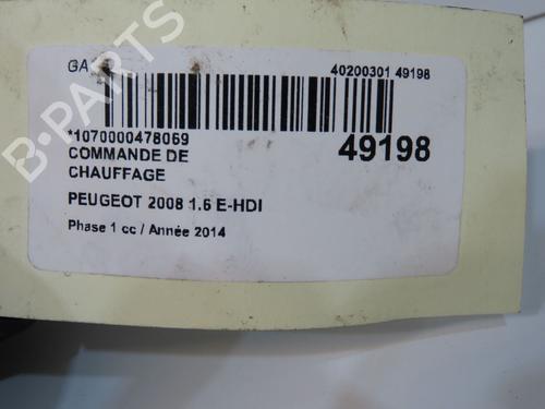 Used Climate control Climate control PEUGEOT 2008 I (CU_) 1.6 HDi (92 hp) 33770389 33770389