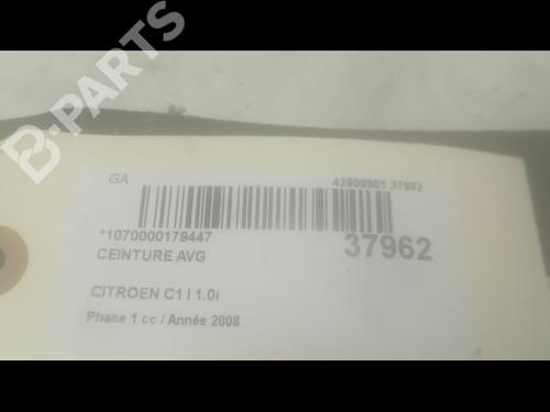 Front left belt tensioner CITROËN C1 (PM_, PN_) 1.0 | BP9602593C87