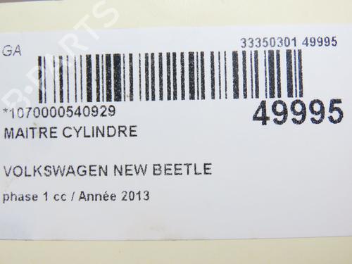 Brake master cylinder VW BEETLE (5C1, 5C2) 1.6 TDI | BP28830010M77 
