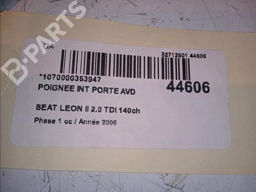 Front right interior door handle SEAT LEON (1P1) 2.0 TDI 16V | BP11102376I14 