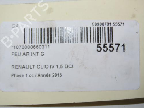 Left tailgate light RENAULT CLIO IV (BH_) 1.5 dCi 90 | BP31151676C79 - Image 5