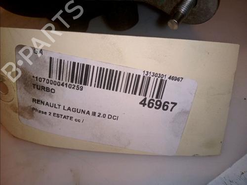 Used Turbocharger/Supercharger RENAULT LAGUNA III Grandtour (KT0/1) 2.0 dCi (KT0M, KT0N, KT0S, KT19, KT1F) (173 hp) 14950164