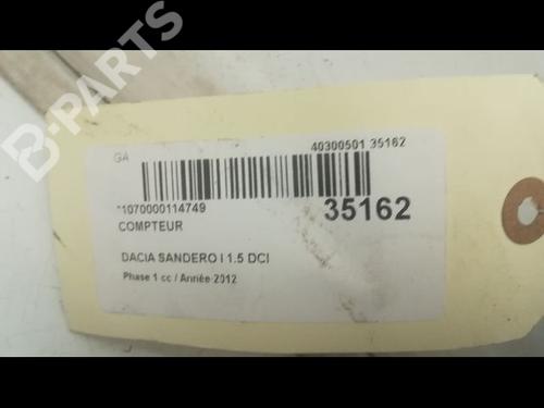 Instrument cluster DACIA SANDERO 1.5 dCi | BP9598017C47 