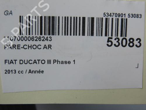 Rear bumper FIAT DUCATO Van (250_) 115 Multijet 2,0 D | BP29216043C8 