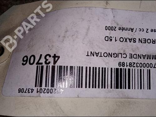 Steering column stalk CITROËN SAXO (S0, S1) 1.5 D | BP9618963I23 
