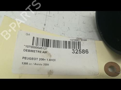 Used Mass air flow sensor Mass air flow sensor PEUGEOT 206+ (2L_, 2M_) 1.4 HDi eco 70 (68 hp) 9593575 9593575