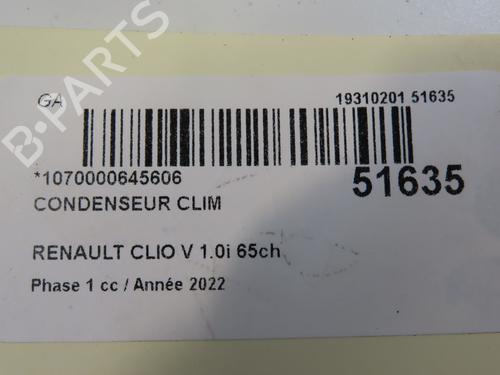 Used Heater matrix RENAULT CLIO V (B7_) 1.0 SCe 65 (B7MG) (67 hp) 29379887