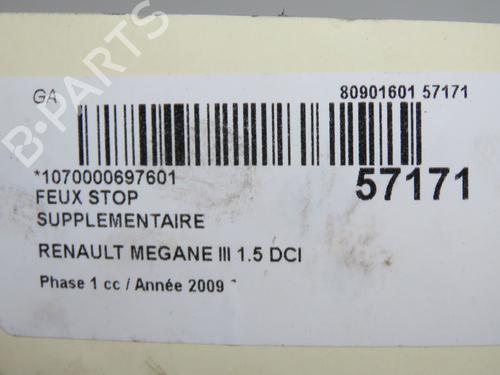 Third brake light RENAULT MEGANE III Hatchback (BZ0/1_, B3_) 1.5 dCi | BP32511552L11 - Image 5