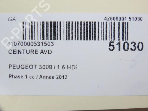 front-right-belt-tensioner-peugeot-3008-i-mpv-0u_-2009-2010-2011-2012-2013-2014-2015-2016-2017-26404381 main image