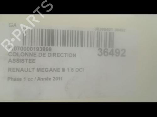 Used Steering column Steering column RENAULT MEGANE III Hatchback (BZ0/1_, B3_) 1.5 dCi (BZ09, BZ0D, BZ1W, BZ29, BZ14) (110 hp) 9603510 9603510