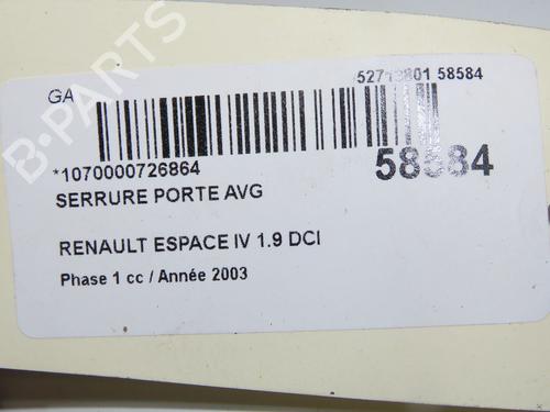 Front left lock RENAULT ESPACE IV (JK0/1_) 1.9 dCi (JK0U) | BP32872974C98 - Image 3