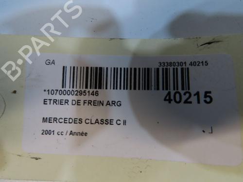 Used Left rear brake caliper Left rear brake caliper MERCEDES-BENZ C-CLASS (W203) C 220 CDI (203.006) (136 hp) 14877861 14877861