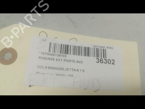 Front right exterior door handle VW JETTA III (1K2) 1.9 TDI | BP9599737C129