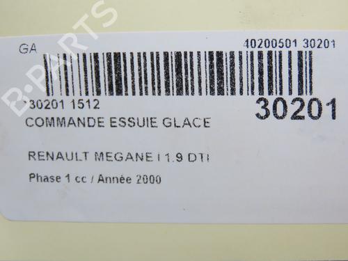 Used Steering column stalk RENAULT MEGANE I (BA0/1_) 1.9 dTi (BA08, BA0N) (98 hp) 23174568