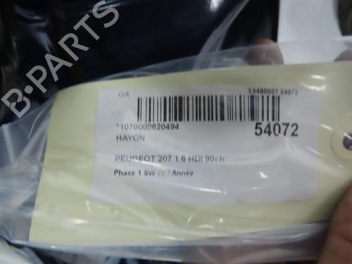 Tailgate PEUGEOT 207 SW (WK_) 1.6 HDi | BP28969222C6 