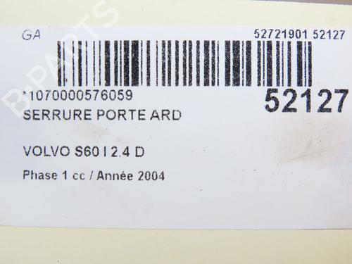 Rear right lock VOLVO S60 I (384) 2.4 D | BP28831938C99 