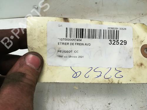 Right front brake caliper PEUGEOT 206 CC (2D) 2.0 S16 | BP14877125M104 