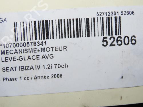 Used Front left window mechanism Front left window mechanism 37226028 37226028