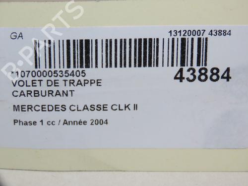 Fuel flap MERCEDES-BENZ CLK (C209) CLK 270 CDI (209.316) | BP18415047C131 
