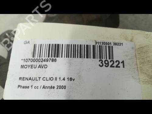 Left front steering knuckle RENAULT CLIO II (BB_, CB_) 1.4 16V (B/CB0P, BB13) | BP14875516M25 