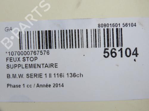 Bremslicht für Bremslicht BMW 1 (F21) 116 i (136 hp) 36495935 36495935