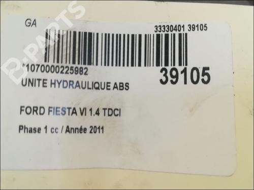 ABS pump FORD FIESTA VI (CB1, CCN) 1.4 TDCi | BP9607071M43 