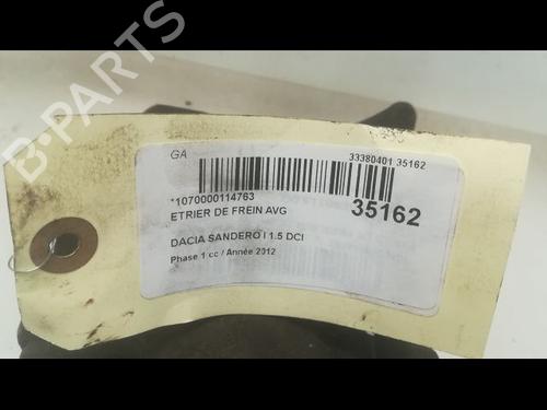 Used Left front brake caliper DACIA SANDERO 1.5 dCi (88 hp) 14878101