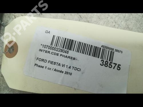 Headlight switch FORD FIESTA VI (CB1, CCN) 1.4 TDCi | BP9607522I24 