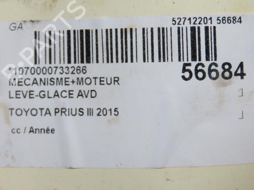 Front right window mechanism TOYOTA PRIUS PLUS (_W4_) 1.8 Hybrid (ZVW40W, ZVW41W) | BP36583016C23 - Image 5