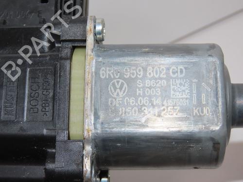 Rudehejsemekanisme Højre foran VW POLO V (6R1, 6C1) 1.4 TDI (90 hp) 28831132