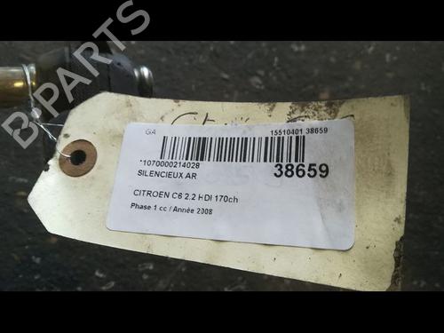 Udstødningssystem CITROËN C6 (TD_) 2.2 HDi (170 hp) 14874661