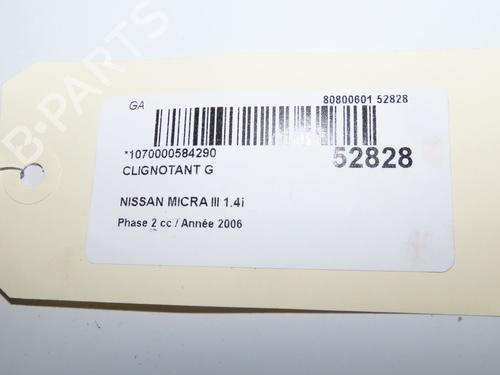 Left front indicator NISSAN MICRA III (K12) 1.4 16V | BP33681094C32 - Image 2
