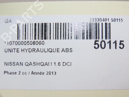 ABS pump NISSAN QASHQAI / QASHQAI +2 I (J10, NJ10, JJ10E) 1.6 dCi | BP23124951M43 