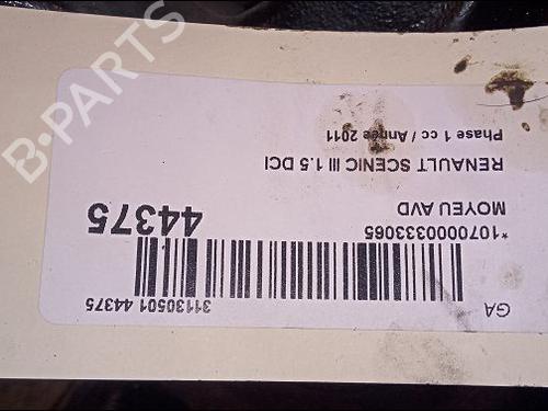 Used Left front steering knuckle RENAULT GRAND SCÉNIC III (JZ0/1_) 1.5 dCi (JZ09, JZ0D, JZ10, JZ14, JZ1G, JZ29, JZ2C) (110 hp) 14875695