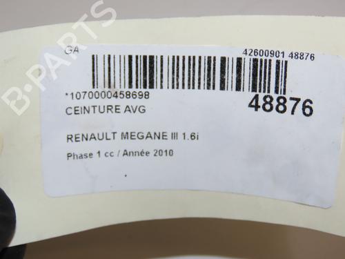 Used Front left belt tensioner RENAULT MEGANE III Hatchback (BZ0/1_, B3_) 1.6 16V Hi-Flex (BZ03) (110 hp) 28830779
