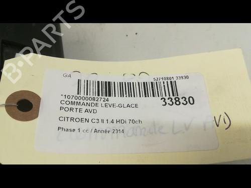 Used Switch Switch CITROËN C3 II (SC_) 1.4 HDi 70 (SC8HZC, SC8HR0, SC8HP4) (68 hp) 9596396 9596396