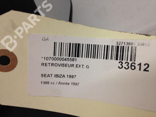 Left mirror SEAT IBIZA II (6K1) 1.4 i | BP9593637C26 