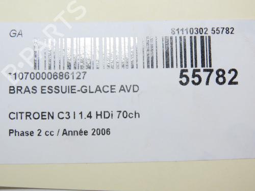 front-windshield-wiper-arm-citroen-c3-i-fc_-fn_-2002-2003-2004-2005-2006-2007-2008-2009-2010-2011-2012-2013-30740806 main image