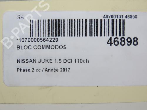 Used Steering column stalk Steering column stalk NISSAN JUKE (F15) 1.5 dCi (110 hp) 19725580 19725580