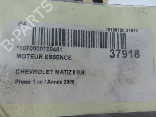 Used Engine CHEVROLET MATIZ (M200, M250) 0.8 (52 hp) 9605406